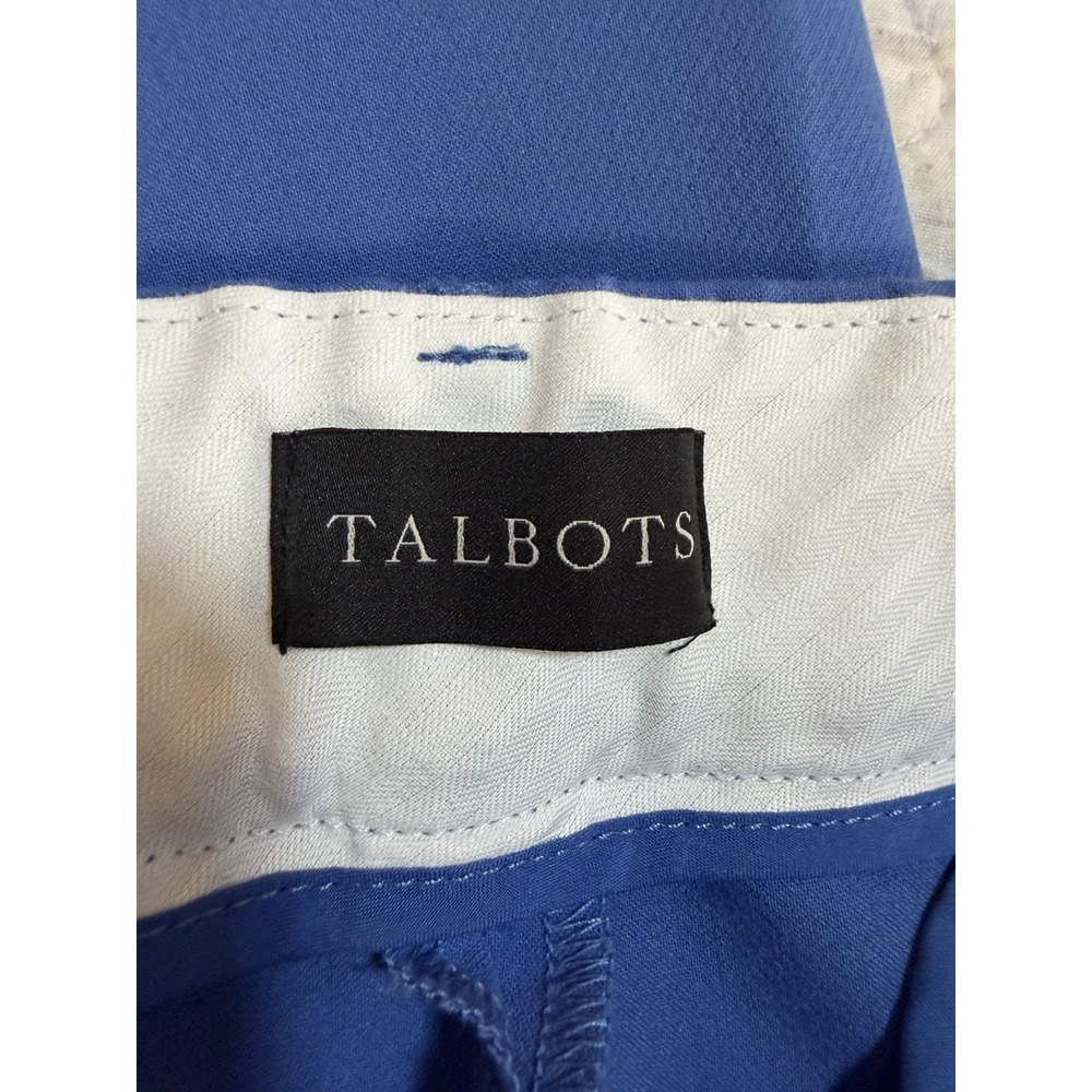 Talbots Hampshire Ankle Pants 18W Blue Career Wear NWOT - Picture 9 of 10